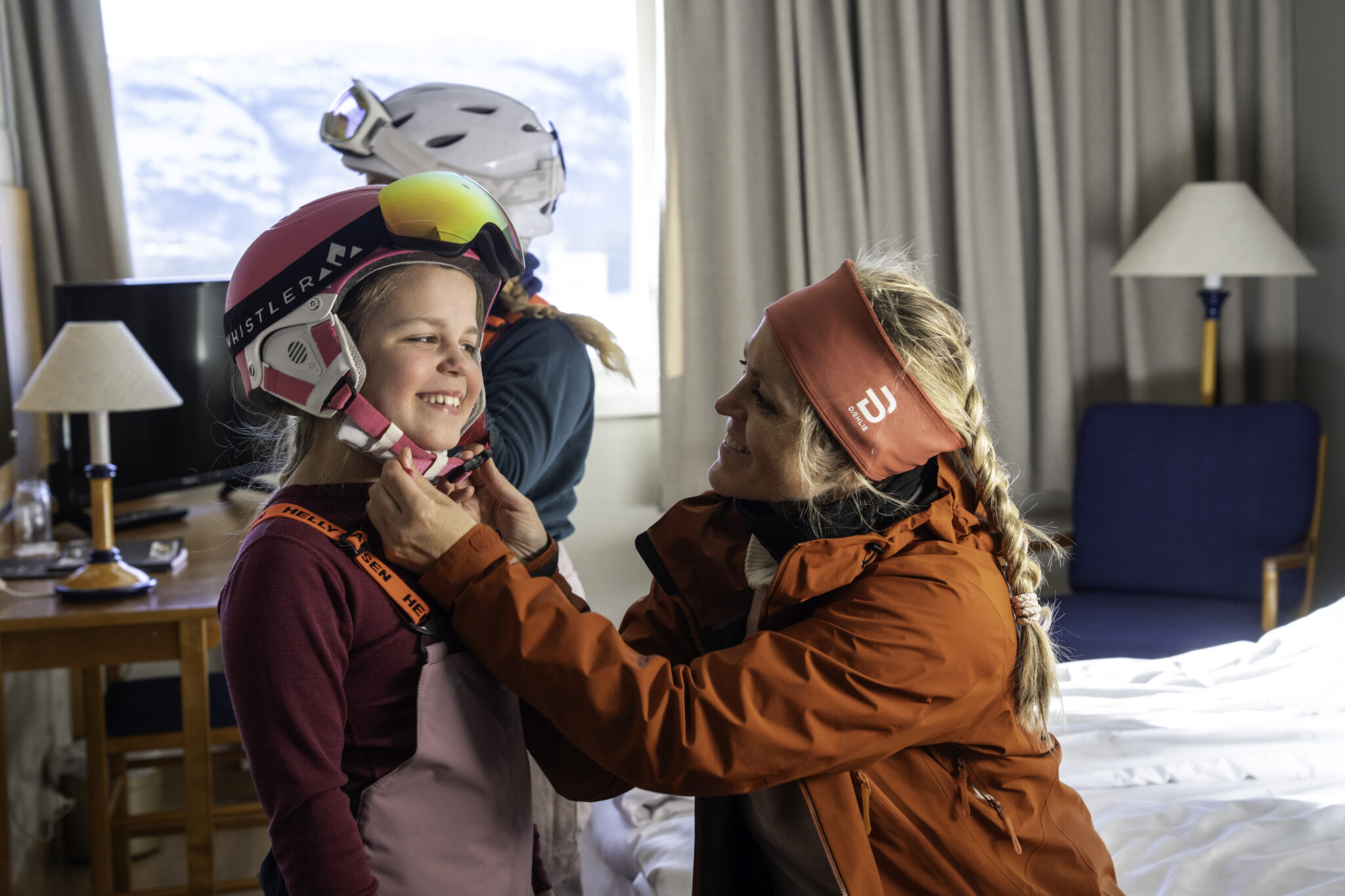 Ta på hjelm før kjøring!