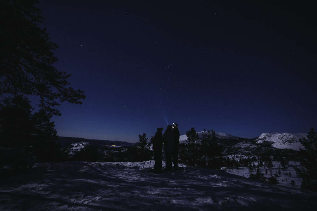 Stargazing ved Vrådal Panorama