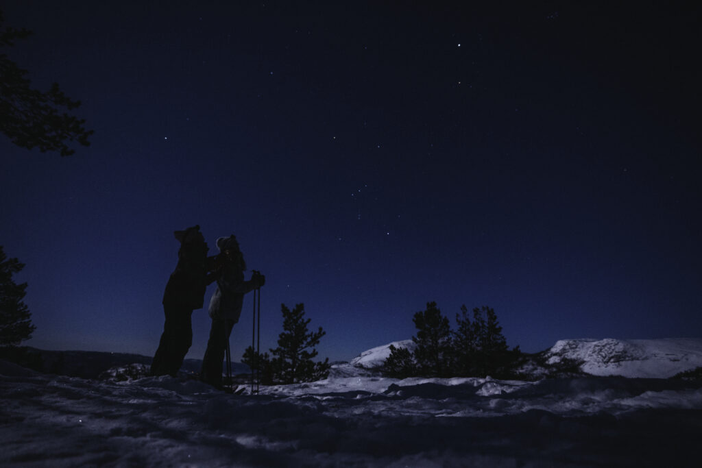 Stargazing ved Vrådal Panorama