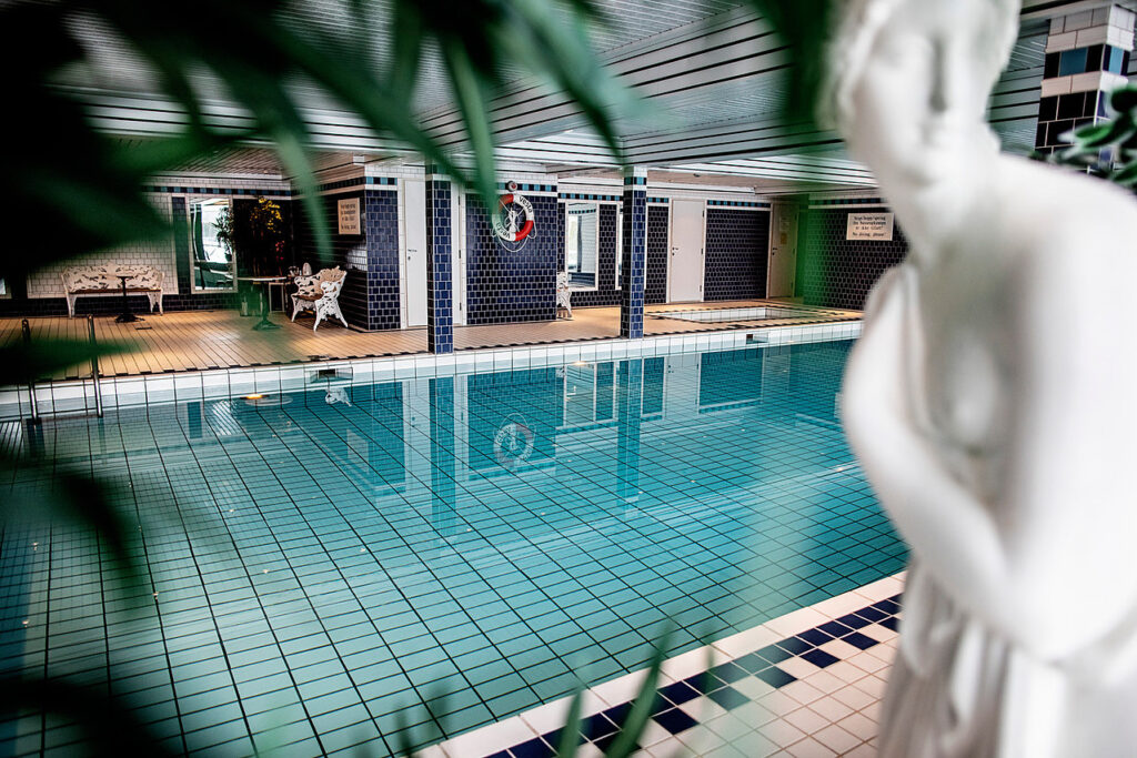 Svømmebassenget ved Straand Hotel