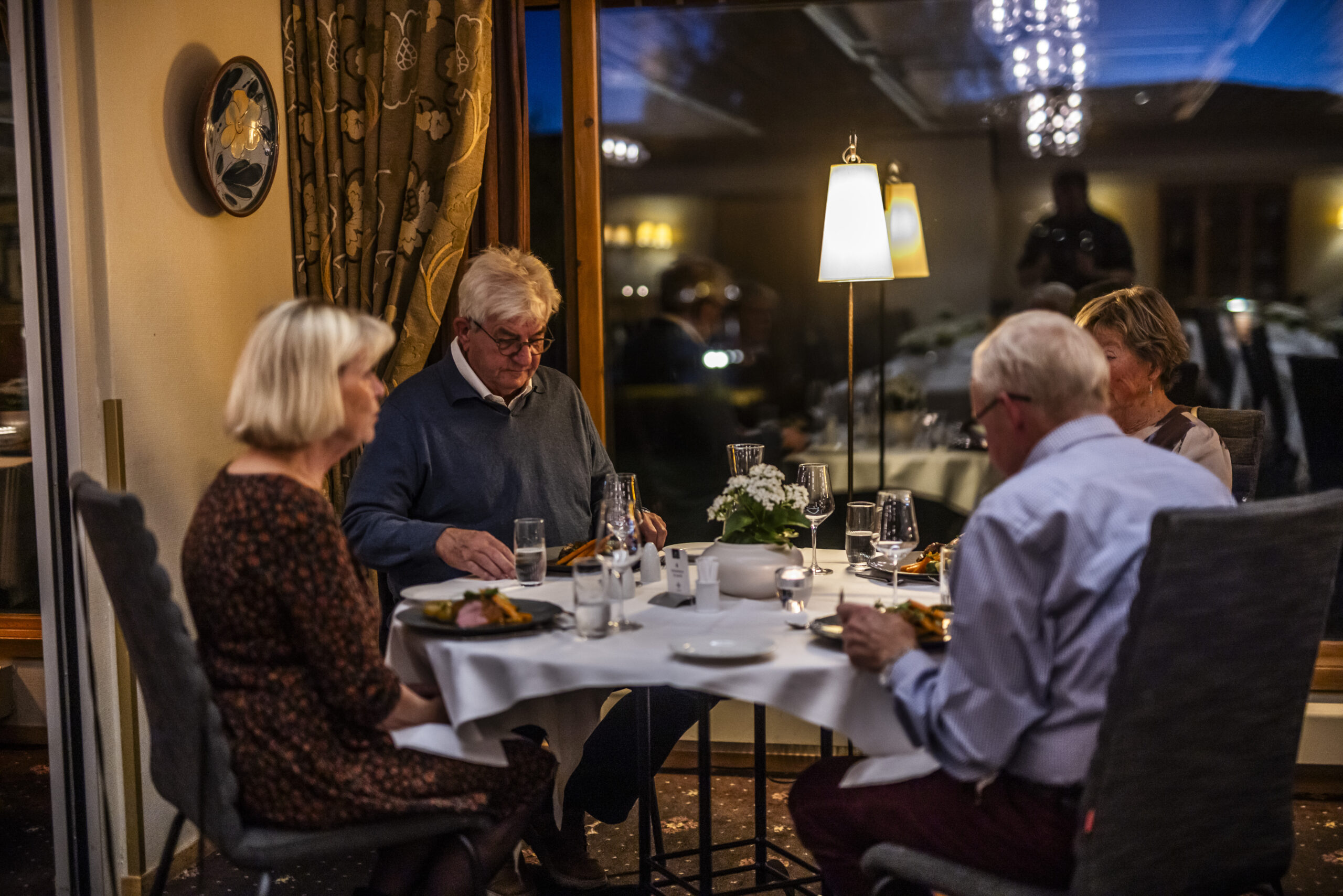 Seniorer ved Straand Hotel