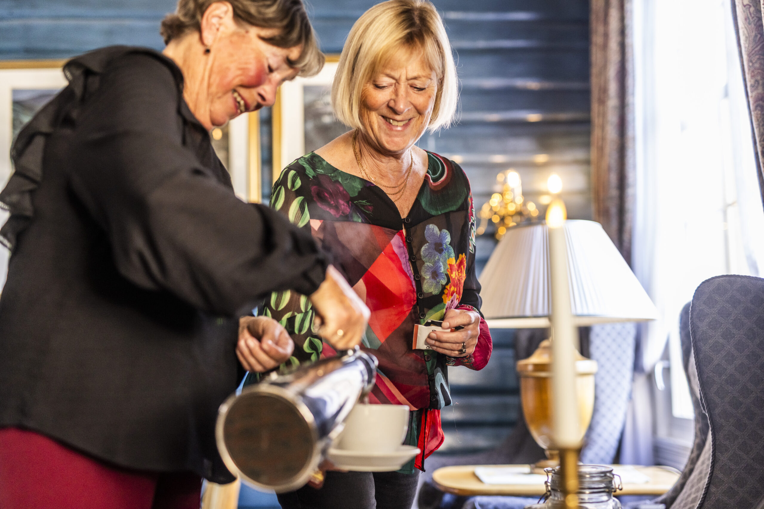 Seniorer ved Straand Hotel