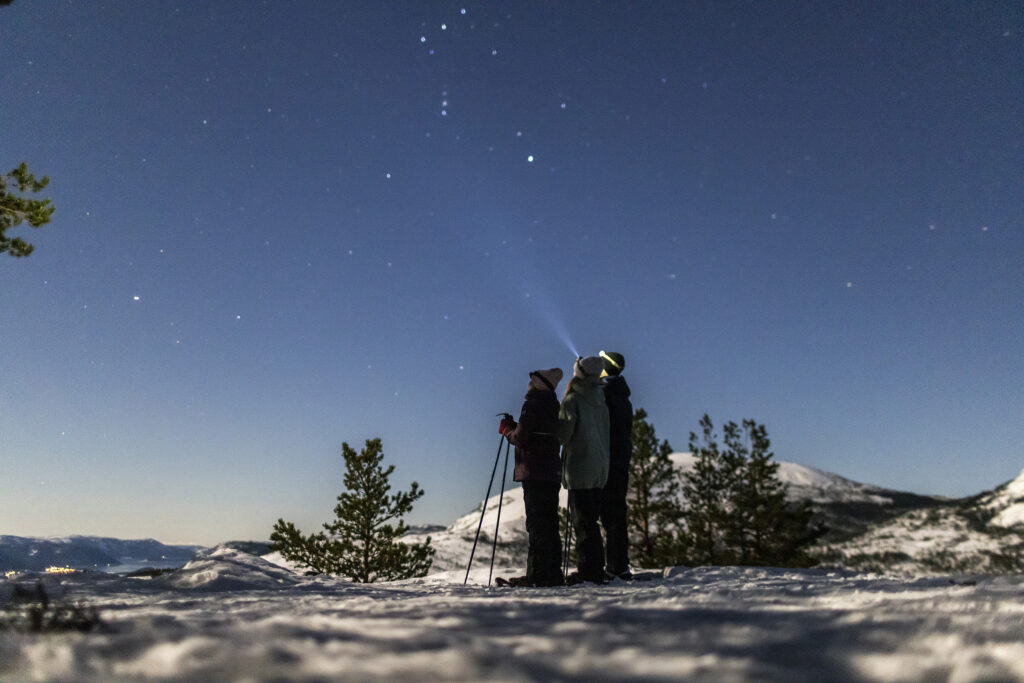 Stargazing ved Vrådal Panorama