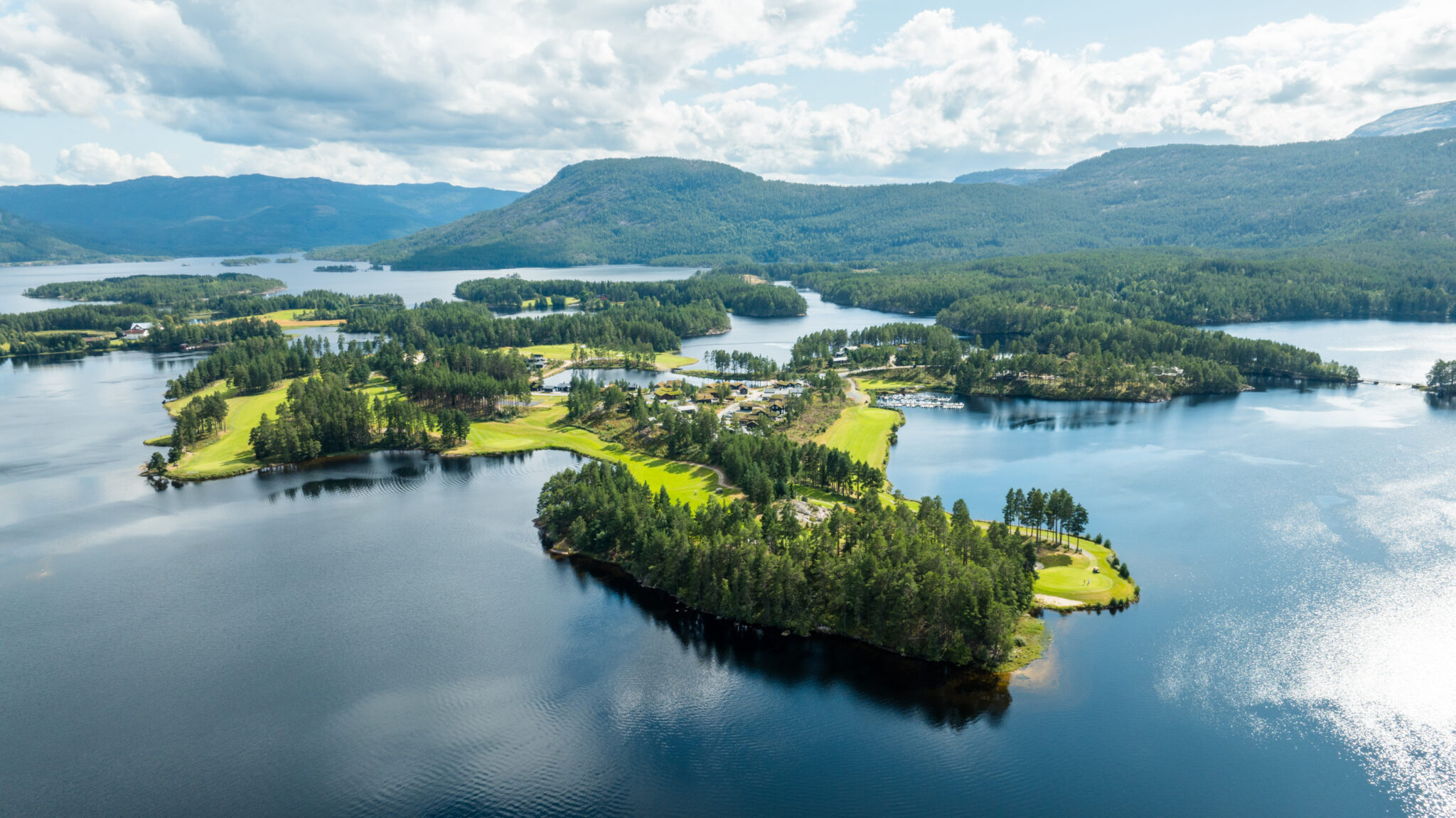 Oversiktsbilde Vrådal Golf Av Kjetil Kalis