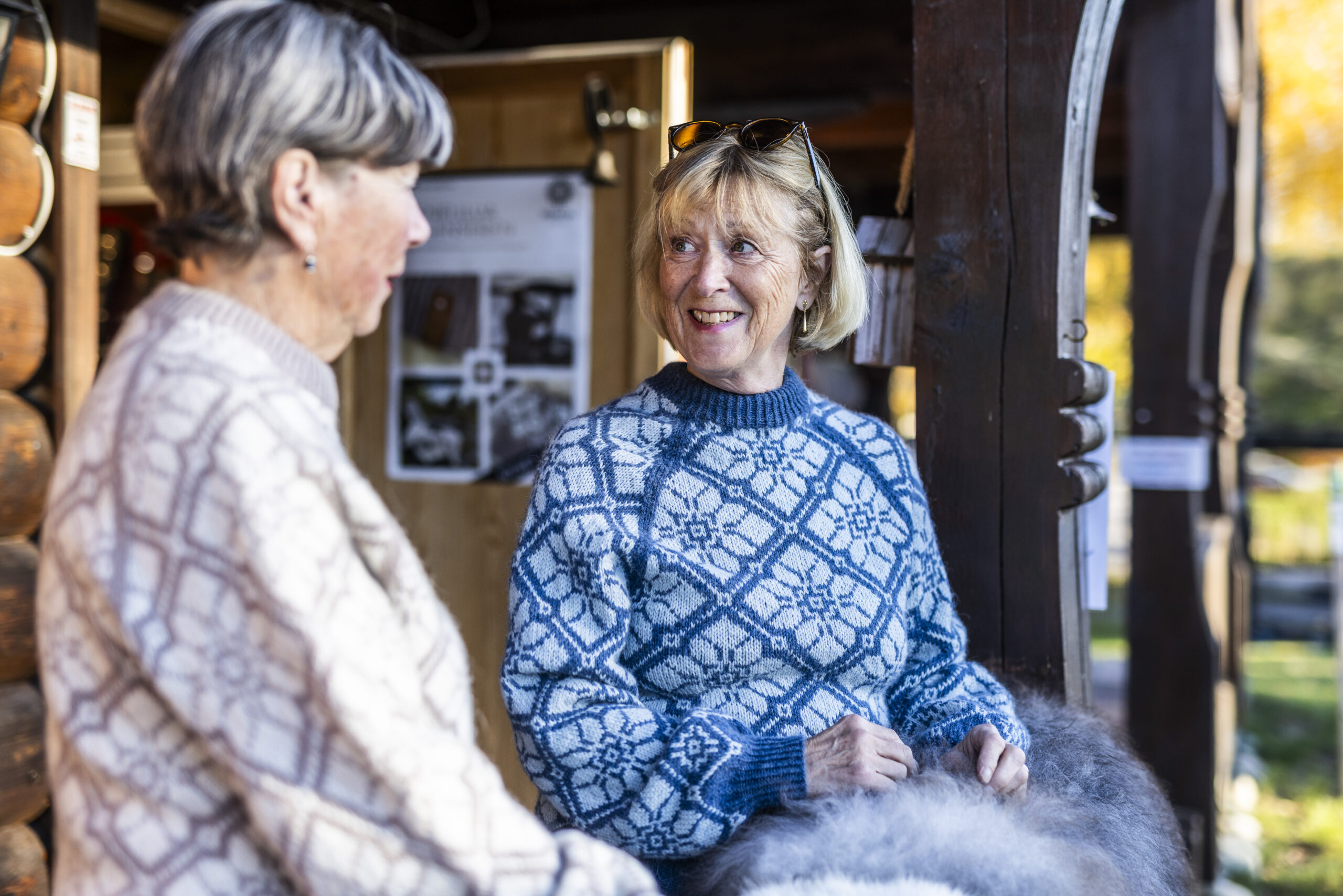 Seniorer ved Straand Hotel