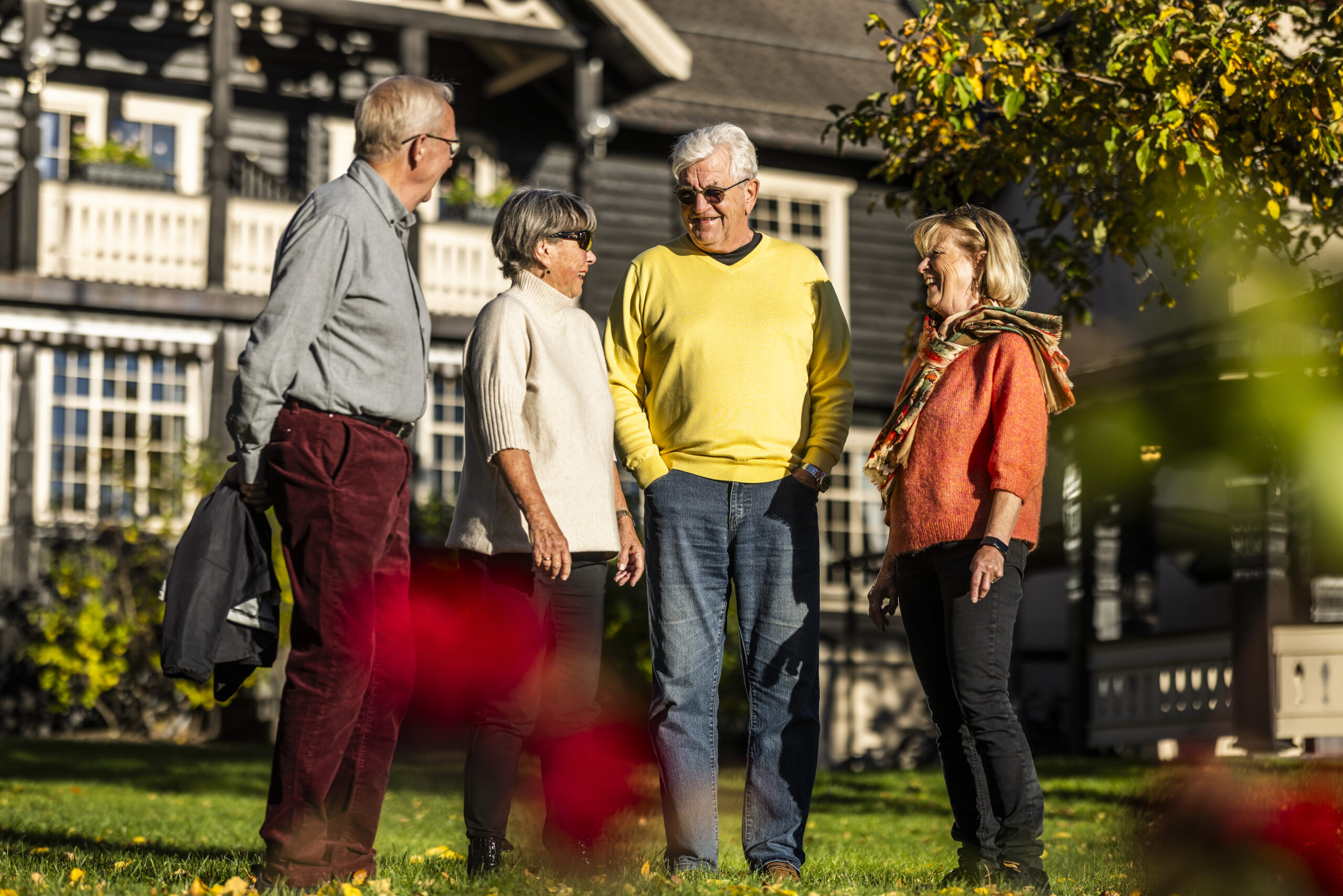 Seniorer ved Straand Hotel